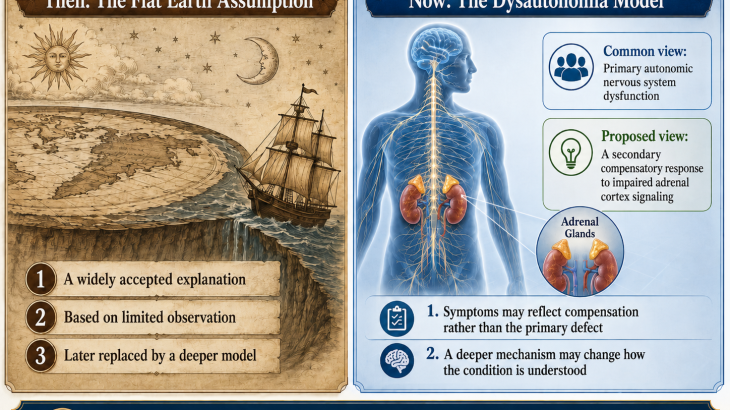 A Historical Analogy: The Flat-Earth Assumption and the Dysautonomia Model